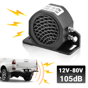 Bocina de Reversa para Camión, 12V-80V, 105dB, Alarma Impermeable para Equipos de Construcción - Product Image 1