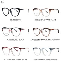 Modische Blaulichtfilter-Brille mit Flachgläsern für Damen, Schlichte Optische Brille, Trendige Großrahmen-Brille für Herren 2026