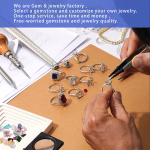 Starsgem venta directa de fábrica al por mayor moissanite DEF color VVS claridad moissanite de corte esmeralda para la venta - Product Image 5