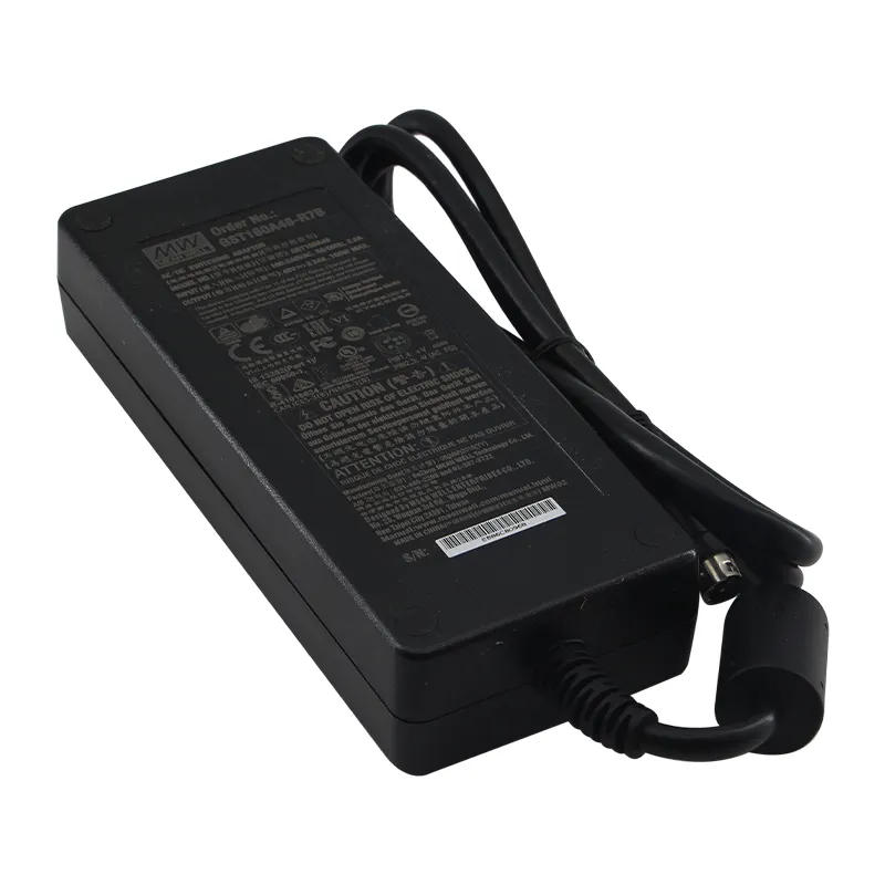 Mean Well GST160A48-R7B 160ワット48v Wall Mounted AC DC EURO Industrial Adaptor Power Adapter