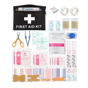 <span class=keywords><strong>Kit</strong></span> d'urgence de voiture Portable avec ciseaux Bandages Mini <span class=keywords><strong>Kit</strong></span> de premiers soins médicaux pour cadeau maison - Product Image 2