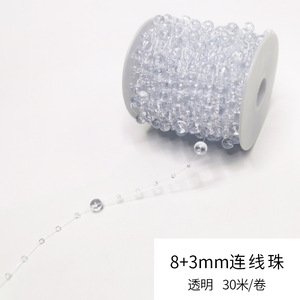 ZSY acrylique cristal frange perles chaîne pour décor de fête de mariage guirlande perles perles chaînes pour collier Bracelet bijoux vêtement - Product Image 5