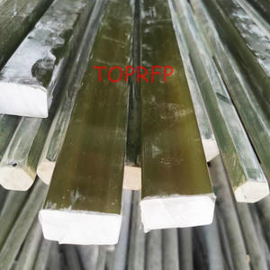 Tige d'isolation en fibre de verre en bakélite verte FRP moulage tige fabricant direct Vente en gros personnalisable longueur d'action époxy - Product Image 4