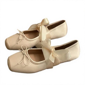 Mocasines de Lona para Mujer, Estilo Nuevo, Suela Suave, Forro de Cuero Genuino, Versátiles, Cómodos, Planos y Bajos, para Verano y Otoño - Product Image 4