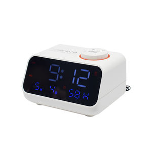 <span class=keywords><strong>Meilleur</strong></span> cadeau promotionnel horloge de bureau et de table horloge numérique réveil multifonction Radio d'intérieur avec 10 sons naturels - Product Image 2