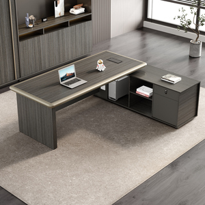 Escritorio Ejecutivo de Lujo Moderno de Alta Gama en Madera Convertible con Características Personalizables - Product Image 3