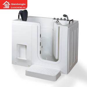 Banheira sem barreira acrílica <span class=keywords><strong>walk</strong></span>-<span class=keywords><strong>in</strong></span> para idosos temperatura constante massagem banheira de imersão com porta interior entrada para banheiro - Product Image 4
