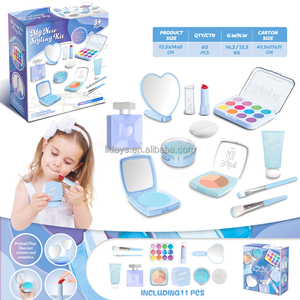 <span class=keywords><strong>Lcuky</strong></span> Toys Nouveau Kit de Maquillage Maison de Jeu, Jouets de Simulation Rouge à Lèvres, Miroir, Parfum, Poudre, Jouets de Beauté et de Déguisement - Product Image 6
