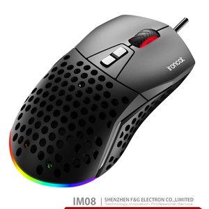 LUZ Ultra <span class=keywords><strong>con</strong></span> <span class=keywords><strong>agujeros</strong></span> RGB de ratón de juego - Product Image 4