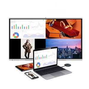 75 inch 85 inch 98 inch 6 trong một điện tử bảng tương tác LCD skd cho quang liên kết Laser bảng tương tác cho giáo dục - Product Image 3