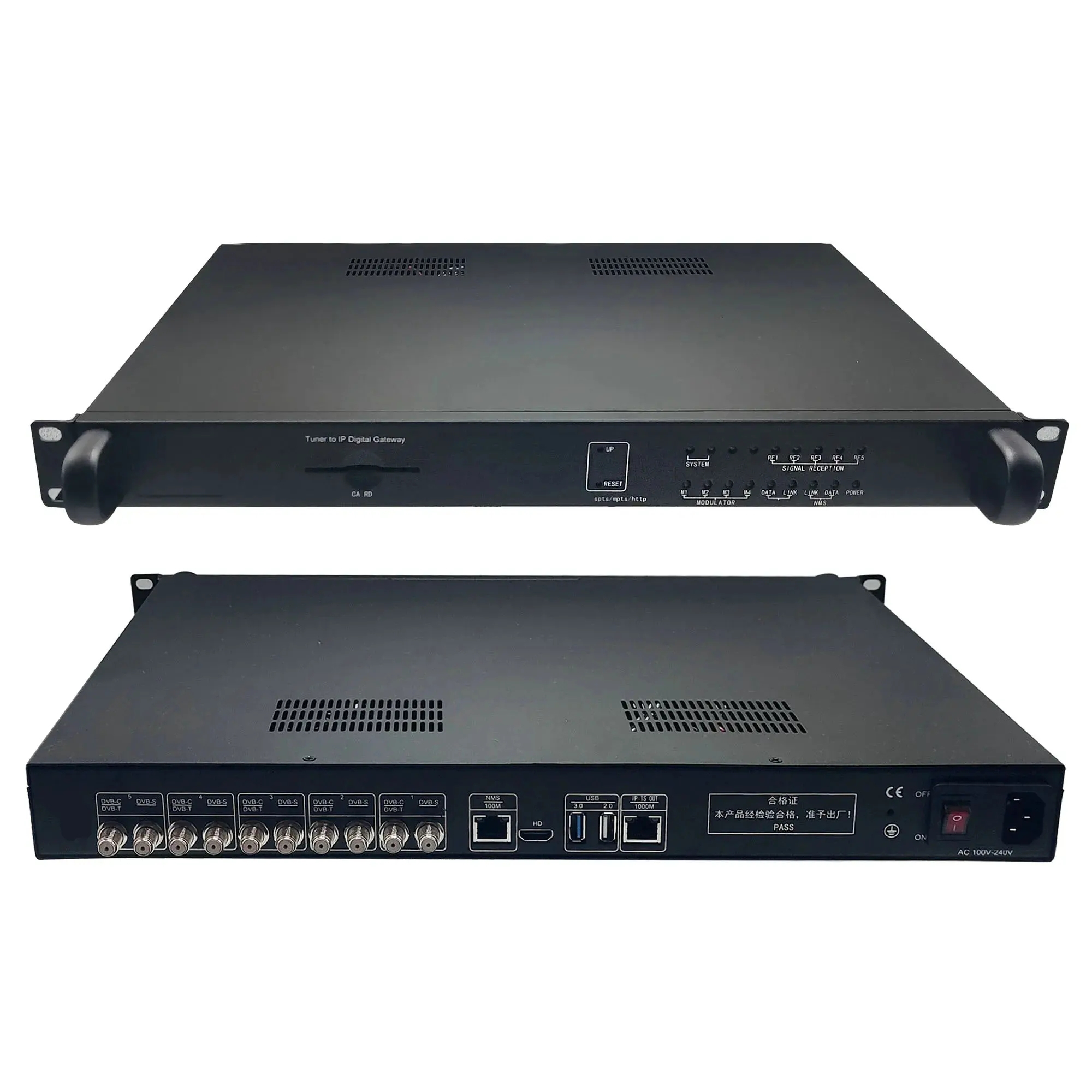 DVB Program Gateway- Digital TV <strong>Headend</strong> <strong>Solution</strong> Multifunctional Digital TV Converter <strong>IPTV</strong> & RF Broadcast Conversion Platform