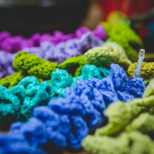 Set regalo aziendale: Tenda in girofano all'uncinetto fatta <span class=keywords><strong>a</strong></span> mano e personalizzata, stile Cottagecore e Fairycore, per finestra o porta, decorazione natalizia impermeabile - Product Image 2