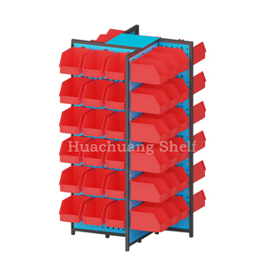 Thiết kế mới bốn bên công cụ giá tùy chỉnh phụ kiện phần cứng hiển thị đứng kim loại <span class=keywords><strong>Pegboard</strong></span> treo kệ với hộp nhựa - Product Image 5