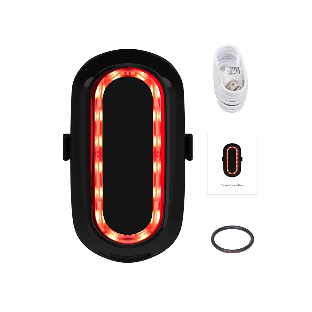 Omni O Simple USB Rechargeable Front Back Tail Rear LED Bike Taillight Light