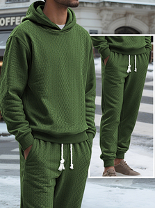Ensemble Surdimensionné Jogger Streetwear Homme Survêtement Sweat à Capuche Pantalon de Survêtement Tenue de Sport - Product Image 5