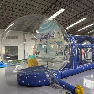 Château gonflable transparent en PVC, structure de jeu extérieure pour événements et fêtes - Product Image 6