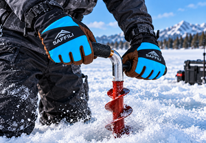 Gants de navigation et de pêche professionnels OEM |   Gants marins à haute adhérence, courts et longs, pour les doigts |   UV50+ Séchage rapide Imperméable - Product Image 4
