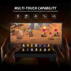 <span class=keywords><strong>Monitor</strong></span> Portatile <span class=keywords><strong>Touchscreen</strong></span> da 15,6 Pollici in Lega di Alluminio FHD, Schermo Secondario per Espansione Telefono e <span class=keywords><strong>Computer</strong></span>, Display da Gioco - Product Image 4