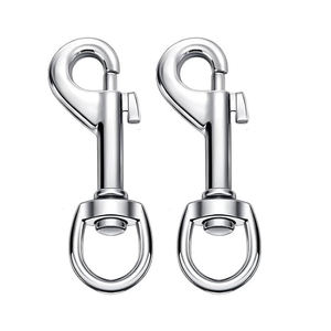 स्विस आंख बोल्ट स्नैक हूक भारी ड्यूटी आई बोल्ट क्लिप, डाइविंग पालतू पट्टा के लिए एकल समाप्त फ्लैग क्लिप - Product Image 3