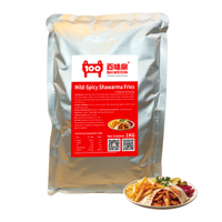 Vente en gros d'assaisonnement doux pour shawarma, idéal pour les collations, les sandwichs et la viande, approvisionnement en vrac