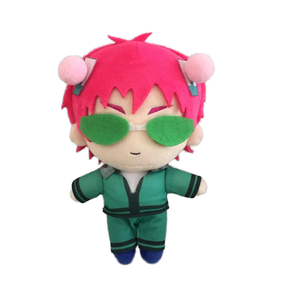 Peluche de haute qualité de 20 cm de l'anime La vie désastreuse de <span class=keywords><strong>Saiki</strong></span> K, en polyester et coton PP, pour cadeaux d'anime - Product Image 1