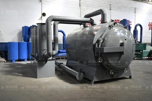 Зеленая энергосберегающая печь для карбонизации бамбука, горизонтальная углеродная печь, Кокосовая Скорлупа, пиролизная печь, машина для производства древесного угля - Product Image 3