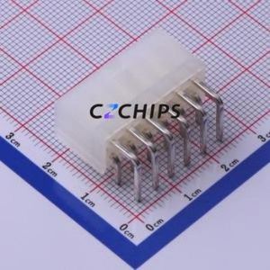 C4255WR-F-2X06PN2NT1N00B Wire-to-Board Pin Header Bent Lead Through Hole,P=4.2mm Connector 2x6P 4.2mm Right Angle Insert 12P - Product Image 2
