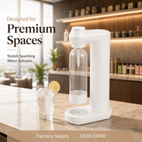 Dispensador de Soda Doméstico 2026 con Gas CO2, Máquina de Agua Carbonatada de Sobremesa, Fabricante de Bebidas Personalizable