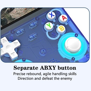 Consola de Juegos Portátil R36 Ultra WiFi 4.0 720x720 IPS OCA RK3326 64Bit PSP PS1 N64 7 Colores RGB Joysticks 3D Dobles OTG - Product Image 2