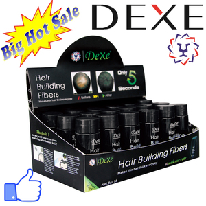 DEXE Fibra Capilar de Alta Calidad <span class=keywords><strong>en</strong></span> Polvo para Engrosamiento del Cabello, Set de Aplicador <span class=keywords><strong>en</strong></span> <span class=keywords><strong>Spray</strong></span> con Bomba, Gran Venta, para Hombres y Mujeres, OEM ODM - Product Image 4