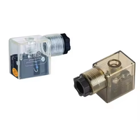 Connecteur de bobine solénoïde étanche 12V 24V CC 11mm MPM DIN 43650 Forme A Forme B Forme C Femelle 3 broches DIN43650B