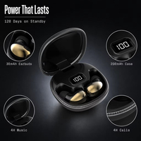 Écouteurs sans fil Bluetooth 5.4 TWS, écouteurs stéréo 8 mm, étui de charge Type C, 4 heures d'autonomie, écouteurs intra-auriculaires mains libres