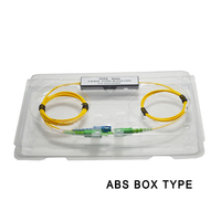 FTTH fibra óptica WDM FWDM módulo 1310/1490/1550nm FBT splitter 1*2 acoplador