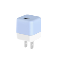 US Mexico Peru Bahan Tahan Api 20W PD USB C Pengisi Daya Cepat Kabel Tipe C Cargadores Para Celular Carga Rapida