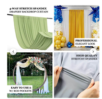 Voilages à plis froncés en mélange polyester-lin, sur mesure, couleur personnalisable, filtrant la lumière, pour la décoration de fenêtres de maison, d'hôtel et d'événements