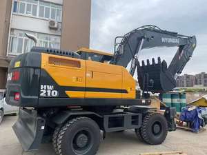รถขุดไฮดรอลิกแบบล้อ Hyundai HW210 ใหม่ ขนาด 21 ตัน พร้อมเครื่องยนต์ Cummins รับประกัน 1 ปี ประสิทธิภาพสูง มีสินค้าในสต็อก - Product Image 3