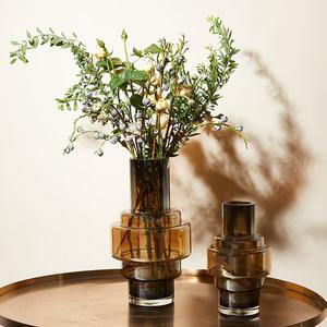 Jarrón Artístico Degradado en Color Ámbar - Product Image 6