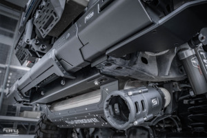 Lantsun <span class=keywords><strong>F2004</strong></span> Parachoques de rejilla trasera Capó de admisión Rejilla de malla Acero de aleación de aluminio para Jeep Wrangler JL 2018 ++ - Product Image 3