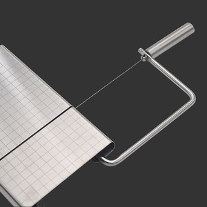 Professional Eco-Friendly Stainless Steel <strong>Cheese</strong> Slicer <strong>Wire</strong> Cutter Board Accurate Size Scale Replacement <strong>Wires</strong> for Soft <strong>Cheese</strong> - Product Image 5