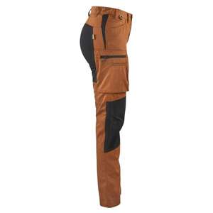 BLAKLADER - 715918454099C46 Pantalones de servicio para mujer Stretch Rust/Black - EAN 7330509918869 PANTALONES DE TRABAJO VAQUERO - Product Image 3