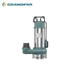 GRANDFAR GV Series 1,5kw 2HP pengeboran penggiling lumpur pompa Stainless Steel pompa Submersible pompa kotoran