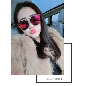 Lunettes de soleil en métal Silk Road Story pour femmes, protection UV400, monture intégrale, verres PC, style conduite en extérieur et cyclisme - Product Image 2