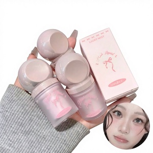 SHAQINUO Misty Light <span class=keywords><strong>Blush</strong></span>, Rubor Líquido con Acabado Mate, Estilo Coreano, Vibrante, Aplicador de Esponja, Doble Uso para Labios y Mejillas, Ilumina, Hidrata, para el Rostro - Product Image 1