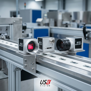 Cámara Industrial BASLER USB3 Vision, Cámara de Imagen Digital de Alta Velocidad para Inspección y Automatización de Fábrica - Product Image 2
