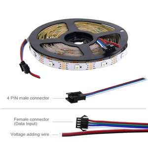 Dc12v ws2815 व्यक्तिगत रूप से पता करने योग्य <span class=keywords><strong>rgb</strong></span> <span class=keywords><strong>ic</strong></span> 30/60/144 लिड/m प्रोग्रामेबल पिक्सेल नेतृत्व वाली पट्टी - Product Image 5