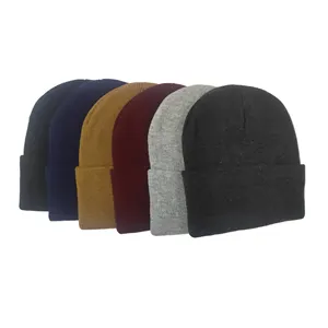 Kimtex personalizzato di alta qualità in Cashmere lettera stampata inverno morbido caldo berretto lavorato a maglia cappelli