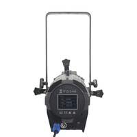 Projecteur LED silencieux 200W à lentille fixe, contrôle DMX512, CRI>95, éclairage de scène pour petits théâtres et mariages