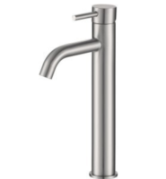 Robinetterie de douche monocommande européenne en acier inoxydable SUS304, finition huilée, avec valve en céramique, robinet de lavabo universel, jet pluie et jet doux