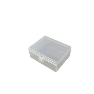 Transparent Plastic Storage Box Rectangle 8.5x6.7x3.6cm Covered For Jewelry Fishing Gear Parts - Product Image 5