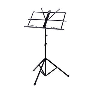 Support de <span class=keywords><strong>partition</strong></span> pliable en aluminium portable de petite taille pour guitare, <span class=keywords><strong>flûte</strong></span>, piano, levage, organisation, accessoires d'instruments de musique Tongling - Product Image 4